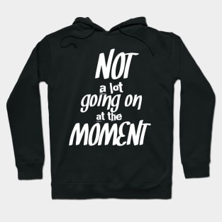 Not a lot going on at the moment. Cool and funny design Hoodie